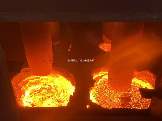 Four-Electrode DC Plasma Smelting Furnace