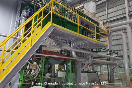 Φούρνος τήξης πολύτιμων μετάλλων σε υψηλή θερμοκρασία