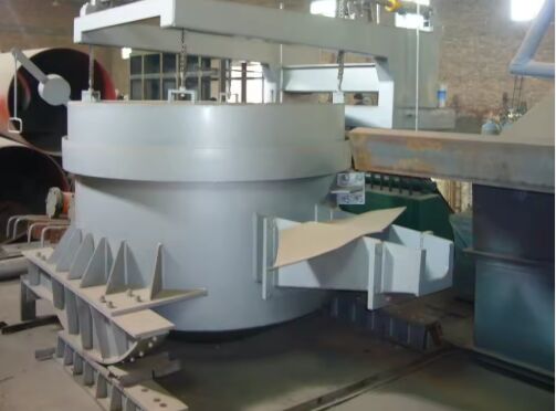 Высокопроизводительная дуговая плавильная печь для переработки металлолома