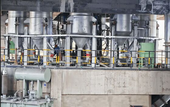 36Φούρνος τήξης γρανάζιας τιτανίου συνεχούς ρεύματος 1000 kVA με κλειστό σφραγισμένο τύπο για την παραγωγή γρανάζιας υψηλής περιεκτικότητας σε τιτάνιο