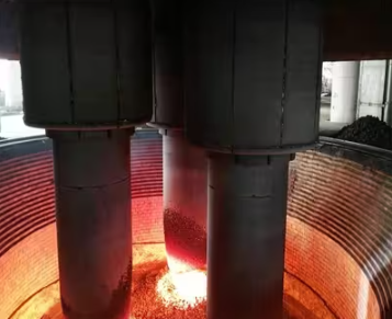 Φούρνος τήξης τόξου 3000KVA-33000KVA για την παραγωγή νικελίου σιδήρου και σιδηρουργικού νικελίου